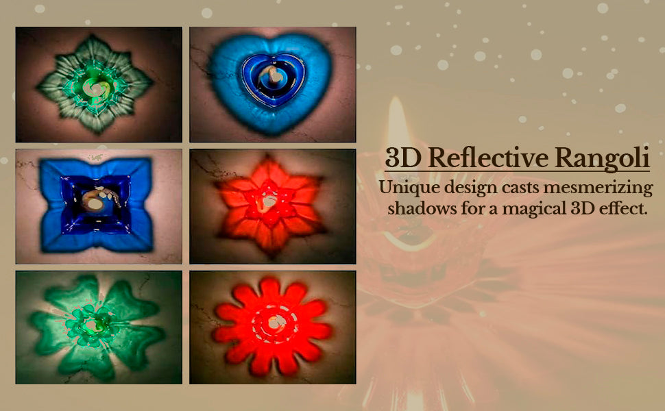 3D Diya [Pack of 12]