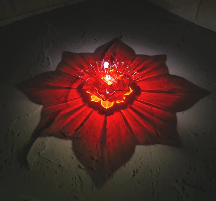 3D LOTUS WATER SENSOR DIYA (Pack Of 6/12/24)